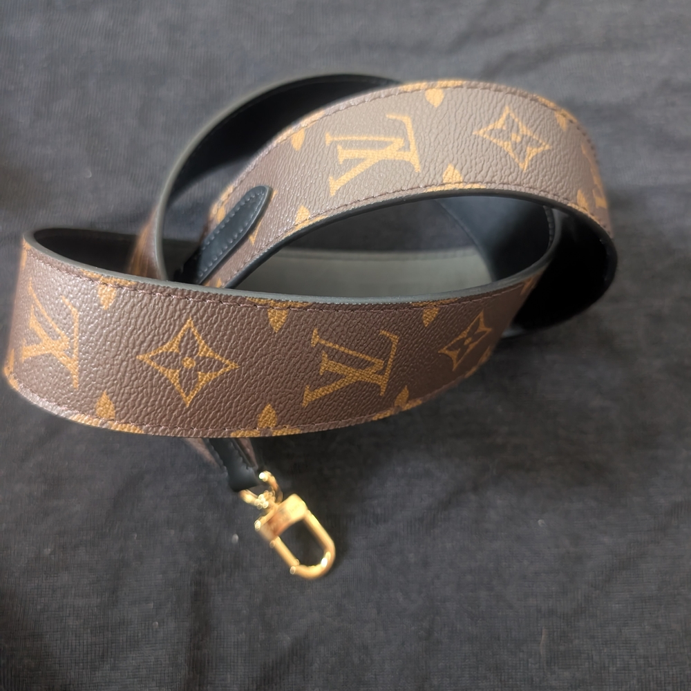 Louis Vuitton Brown Monogram Bag Strap